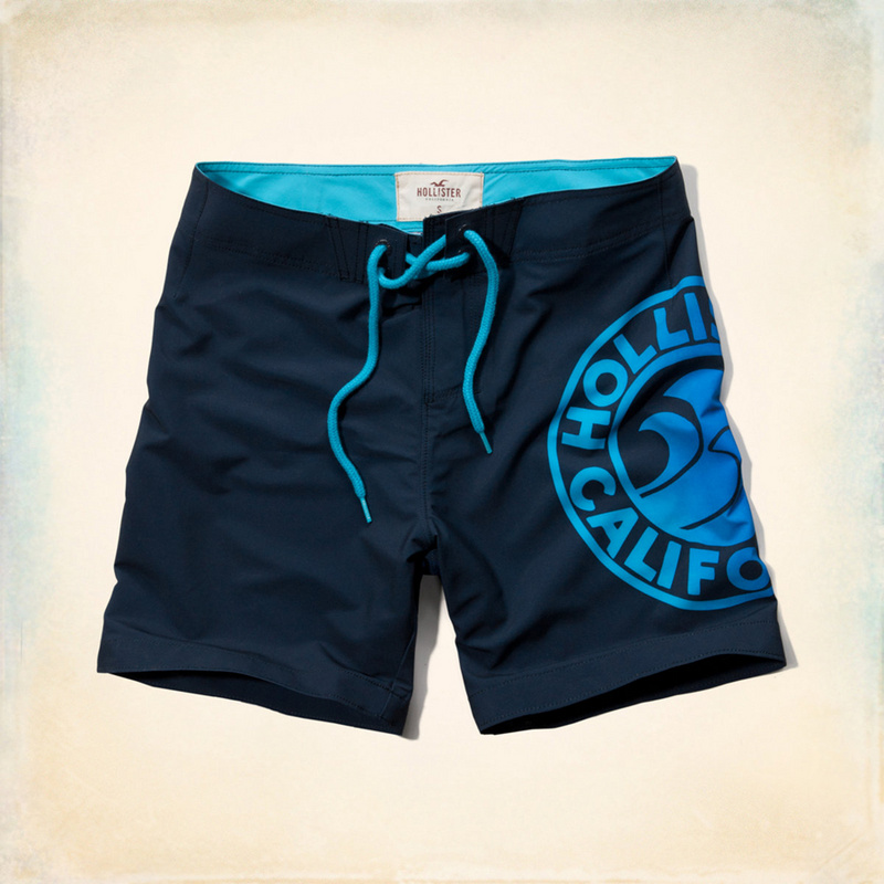 Hollister Hombres Nado Playa Cortos HCO3617